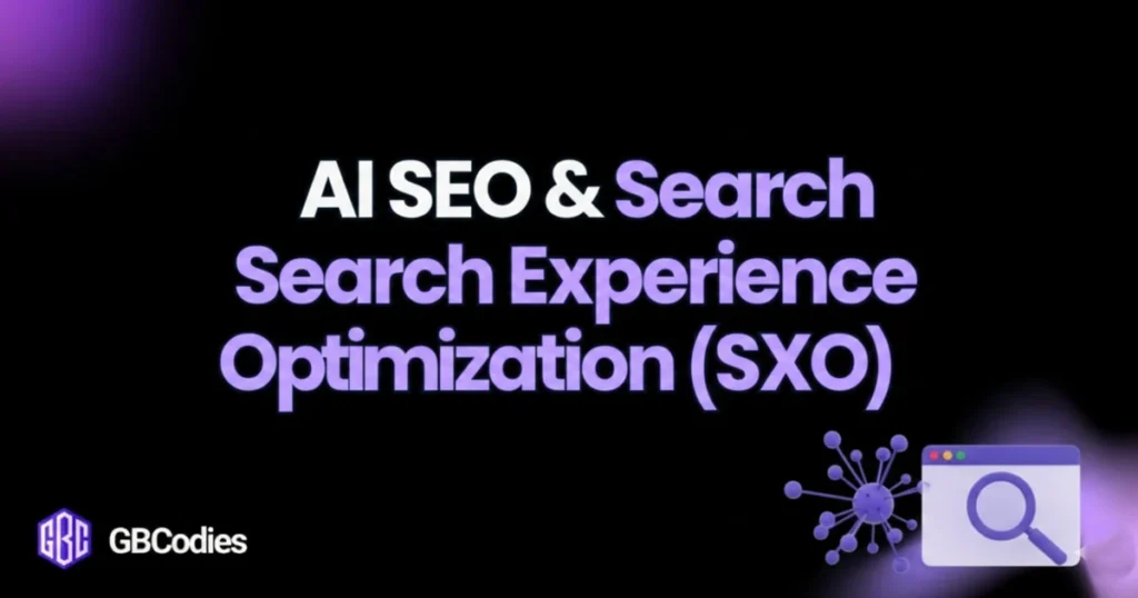 AI SEO and search experience optimization improving search visibility and engagement