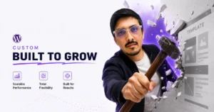 Custom WordPress development over pre-made website templates for growing businesses